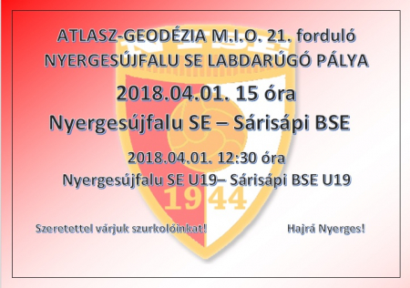 Nyergesújfalu SE - Sárisápi BSE
